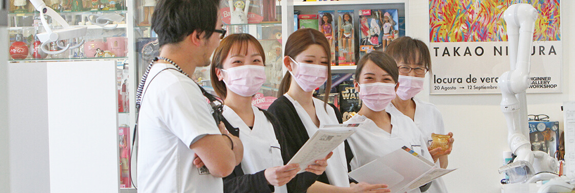 浜松市中央区にある歯医者・中野歯科医院のスタッフです1